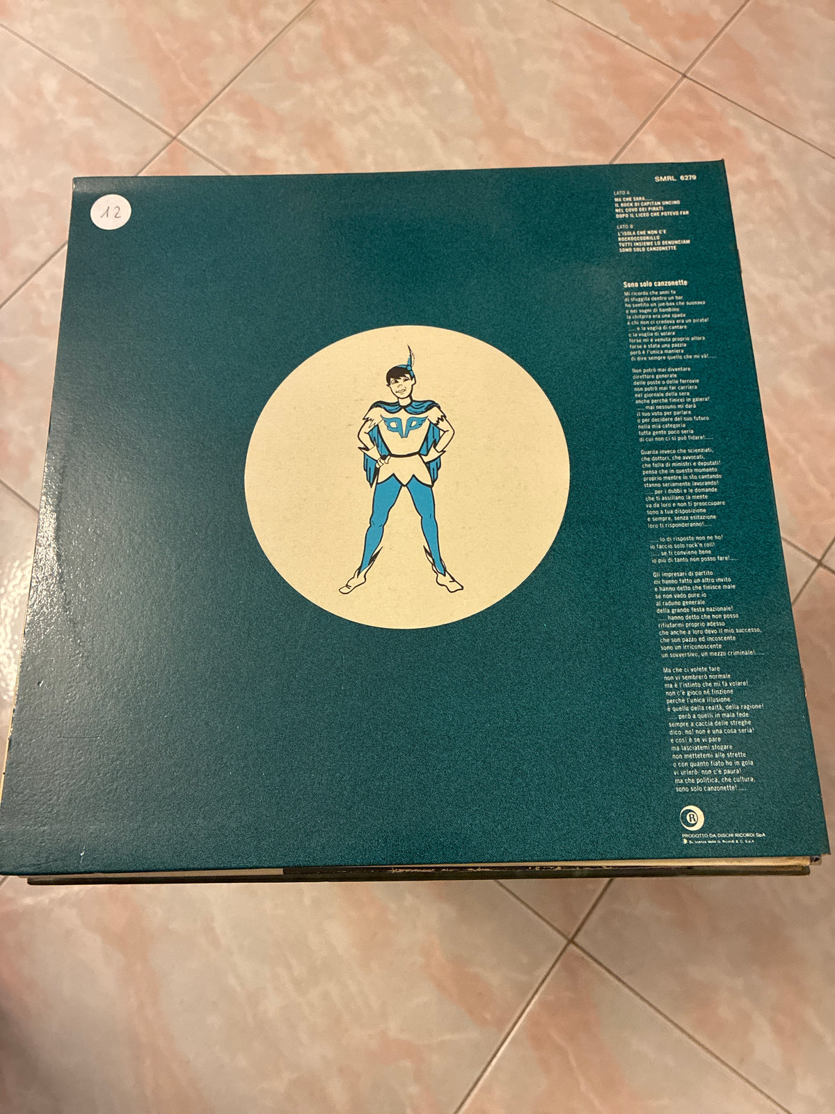 Edoardo Bennato – "Sono solo canzonette" (Edizione originale in vinile LP del 1980, etichetta Dischi Ricordi,