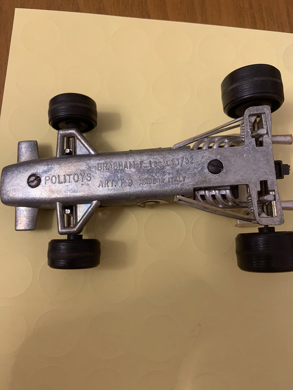 Modellino Vintage Politoys Brabham BT26 F1 Scala 1 32 Art F9 Made in Italy Anni 70