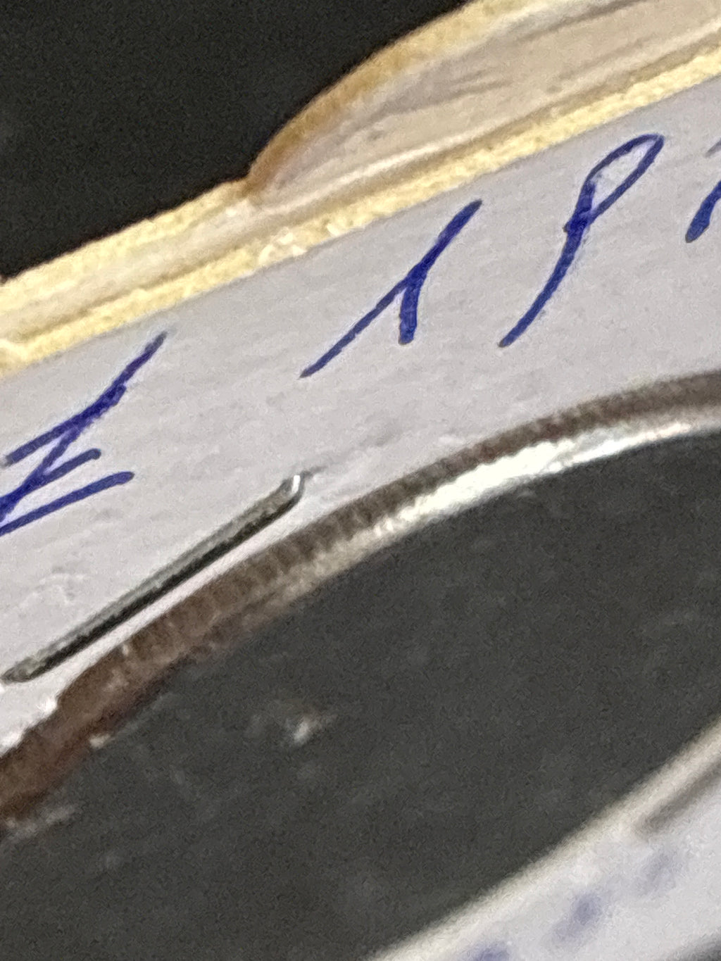 50 lire 1978 Variante da Errore di Conio per Parzialmente Rigato