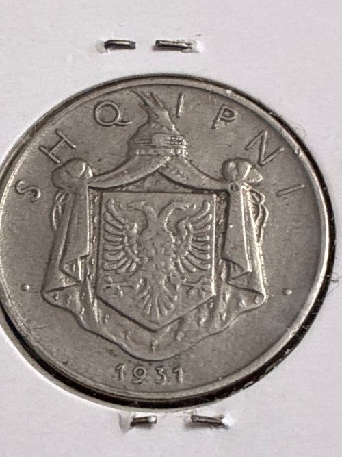1/2 lek 1931 Regno d'Albania