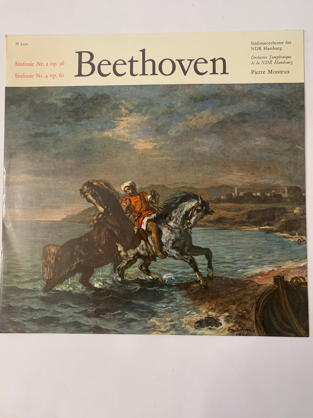 Beethoven - Sinfonie Nr. 2 & Nr. 4 (Pierre Monteux / NDR Hamburg) - Vinile LP Classica