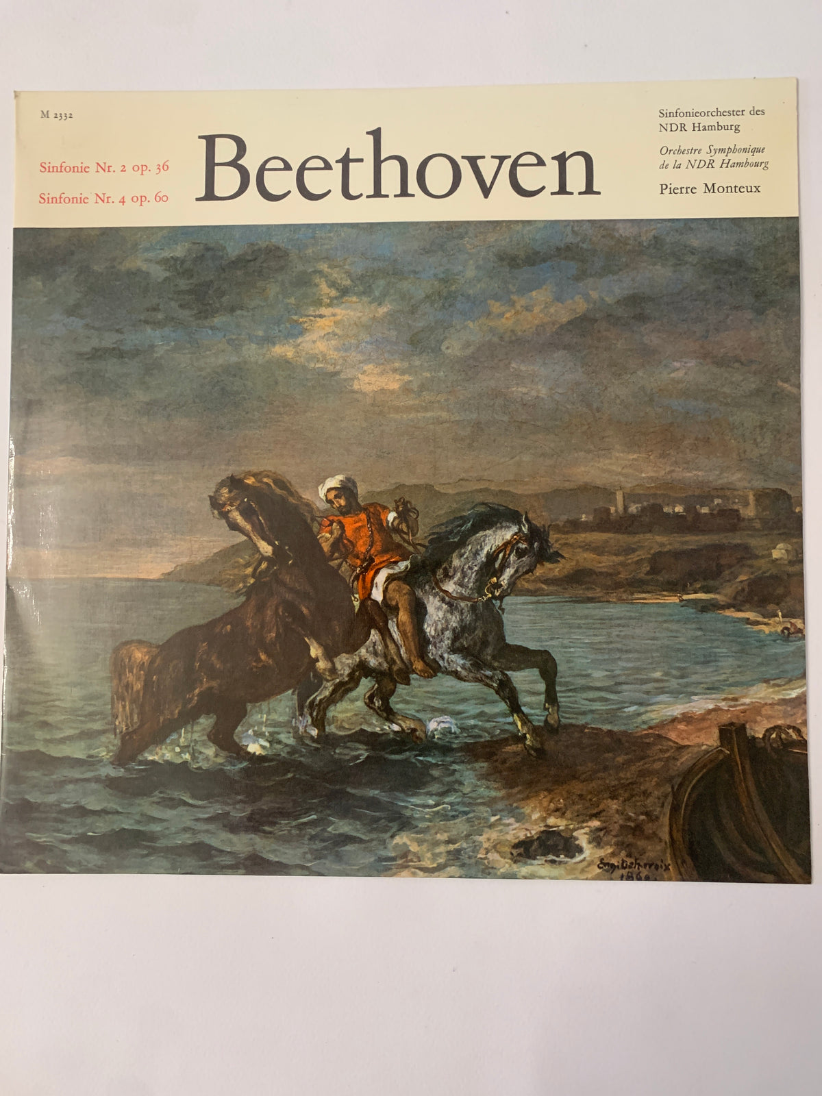Beethoven - Sinfonie Nr. 2 & Nr. 4 (Pierre Monteux / NDR Hamburg) - Vinile LP Classica