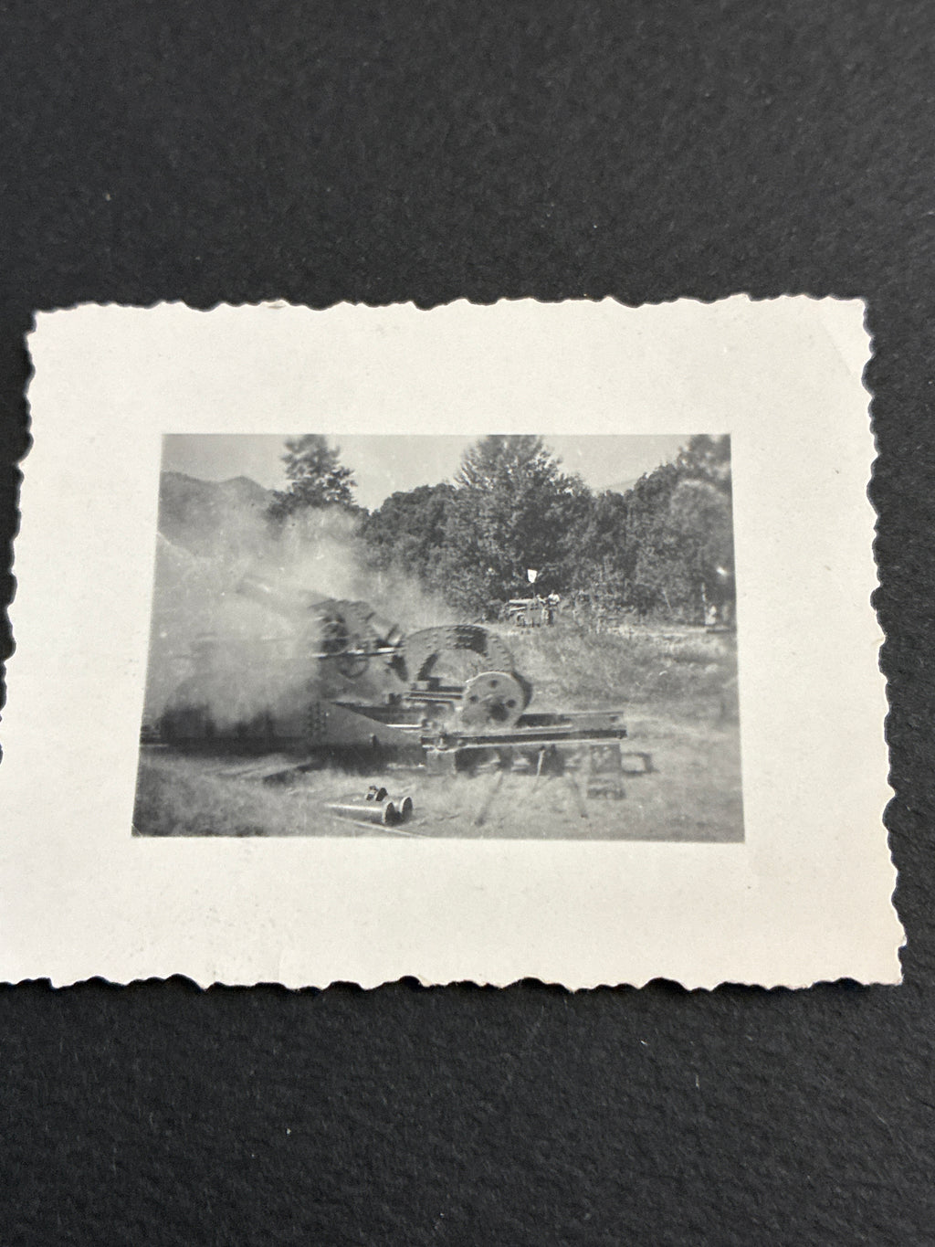 Artiglieria Regio Esercito Fotografia Epoca 1940 circa Spari sul Fronte Archivio Dabalà