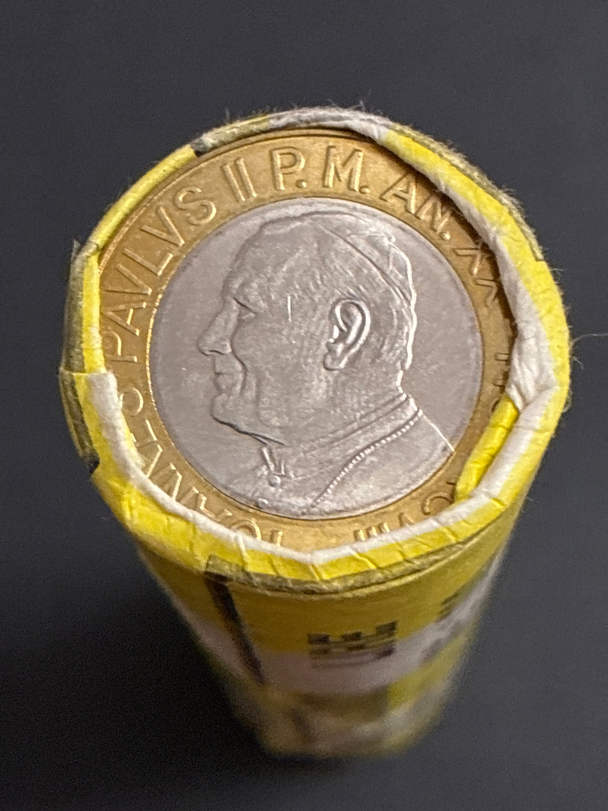 Rotolino 1000 Lire Vaticano 1998 Anno XX - 50 Pezzi Fior di Conio (FDC) Originale