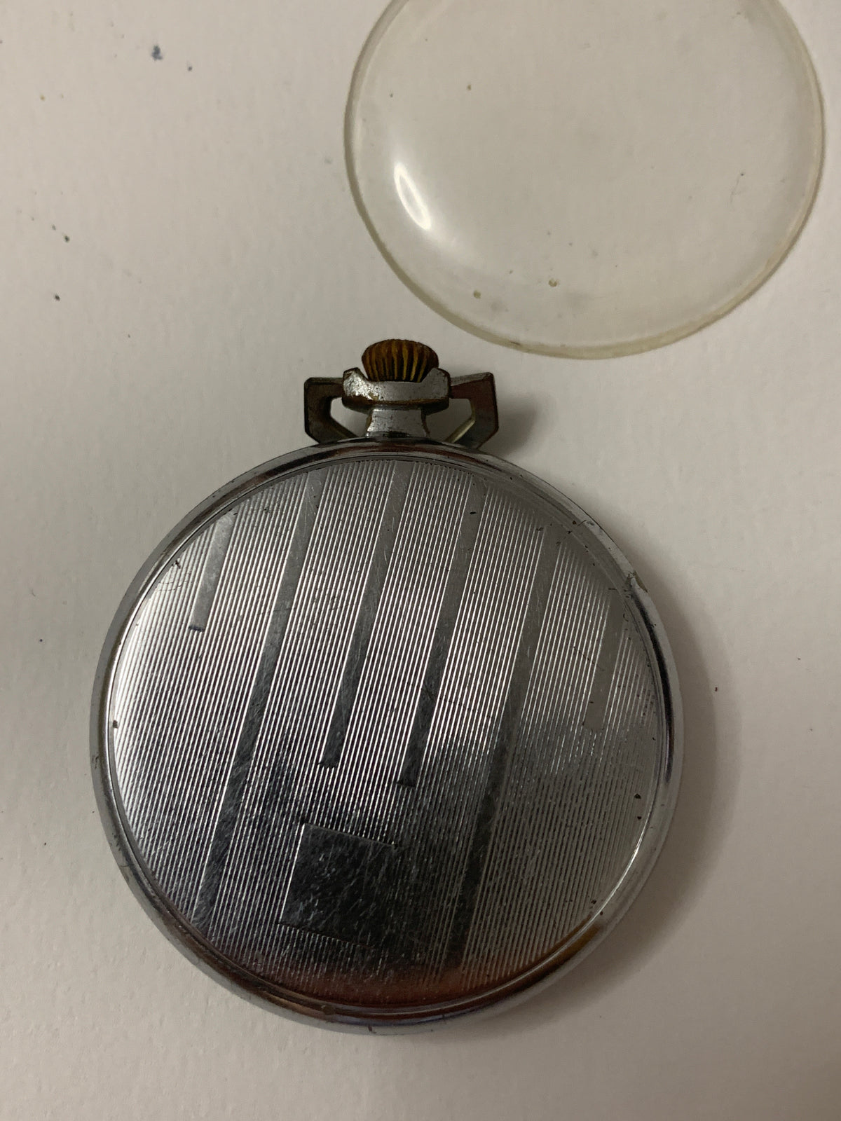 Orologio da Tasca Vintage LANCO 15 Rubis - Da Restaurare / Per Ricambi