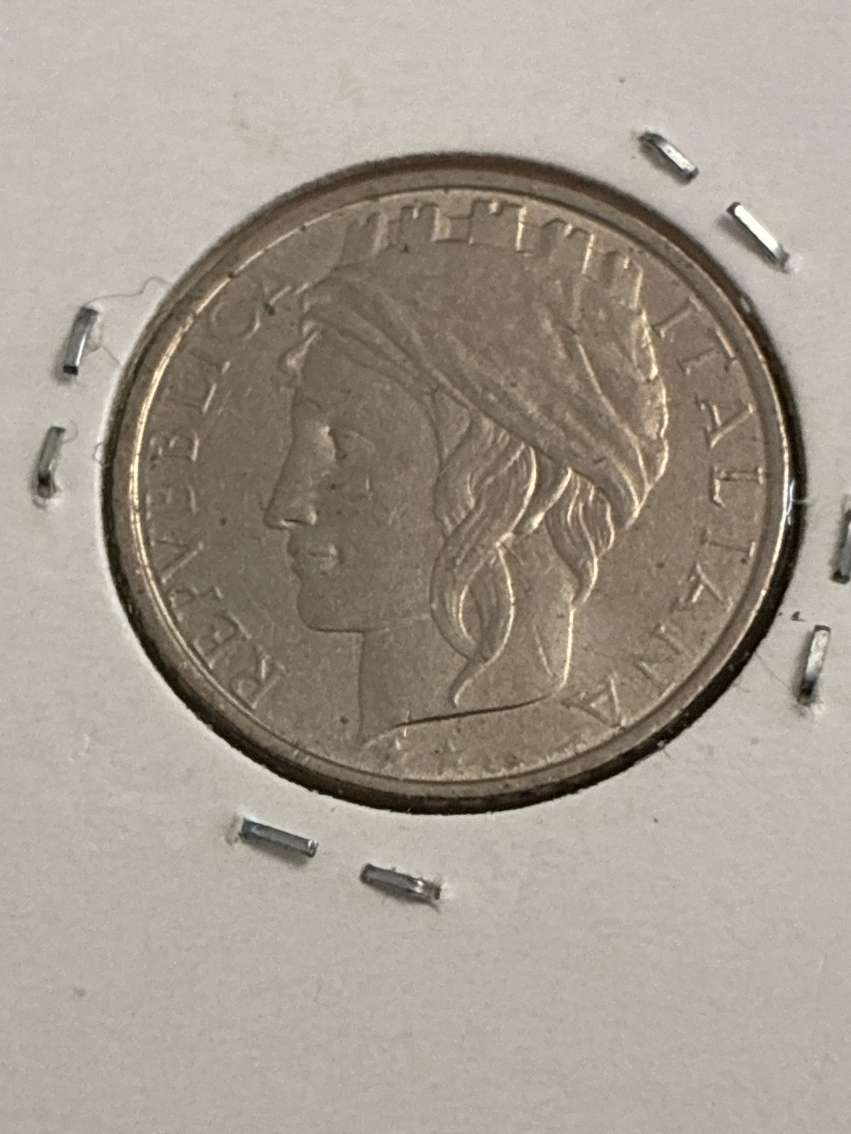 100 LIRE 1993 TURRITA - ERRORE DI CONIAZIONE: SENZA FIRMA INCISORE