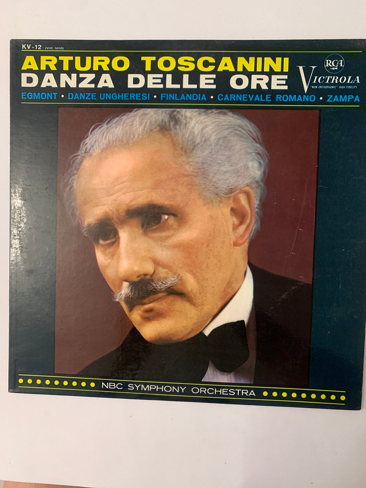 Arturo Toscanini, NBC Symphony Orchestra – Danza Delle Ore (RCA Victrola – KV-12 / VIC 1010)