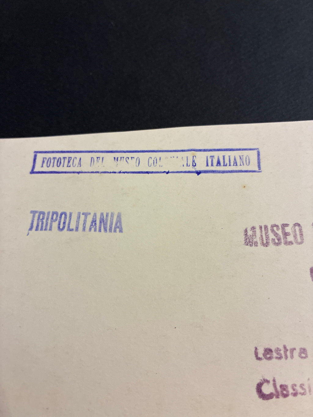 Foto Epoca Libia Tarhuna Panorama Del Territorio Studio Giorgini Timbro Fototeca Museo Africa Italiana