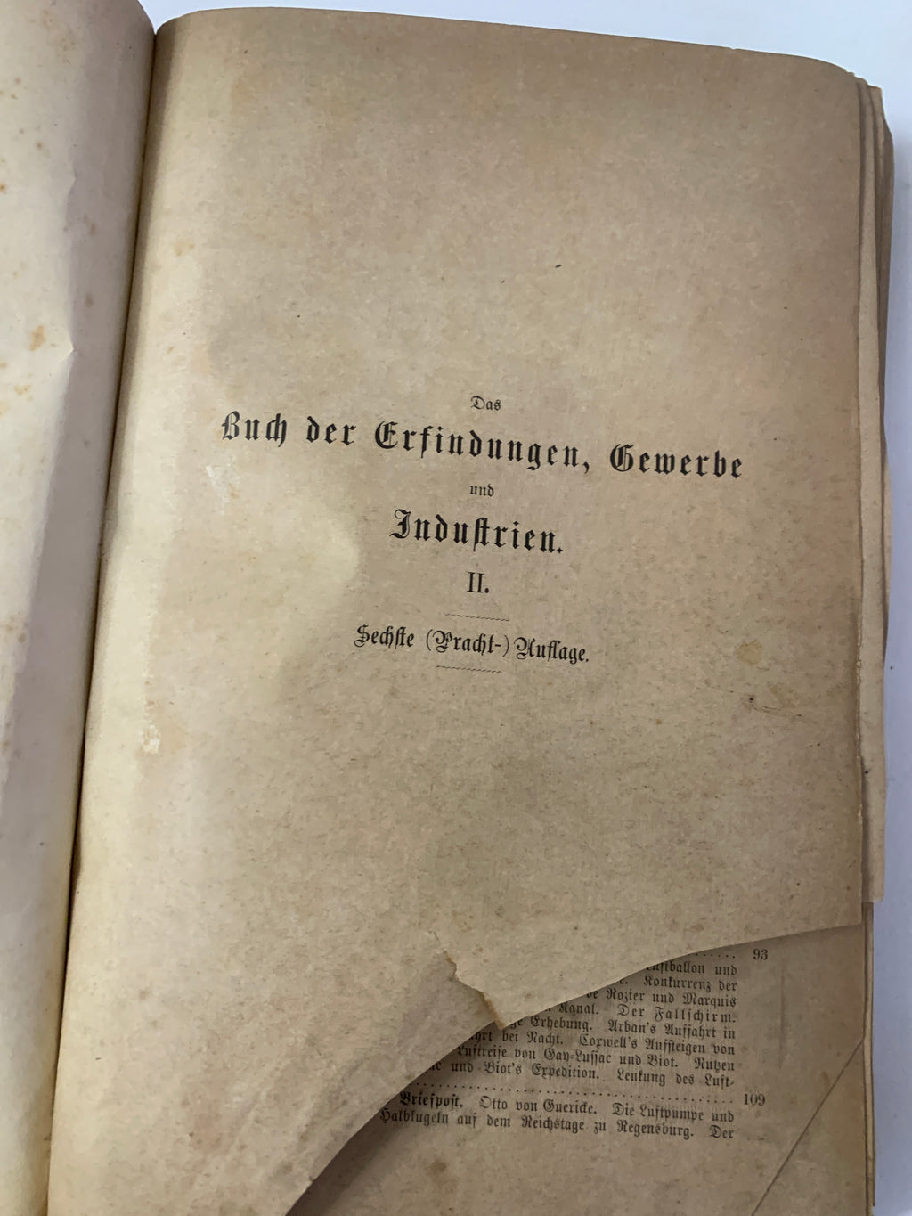 Das Buch der Erfindungen Gewerbe und Industrien Vol 2 Otto Spamer 1870s