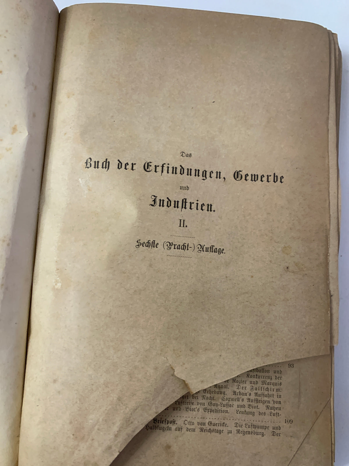 Das Buch der Erfindungen Gewerbe und Industrien Vol 2 Otto Spamer 1870s