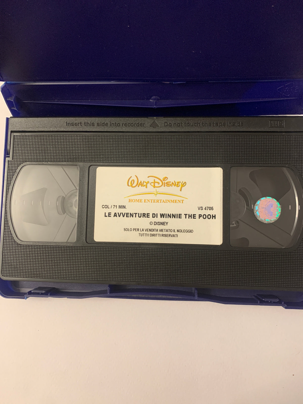 Lotto 2 VHS Walt Disney – Winnie the Pooh e gli Efelanti + Le Avventure di Winnie the Pooh (Edizione Italiana)