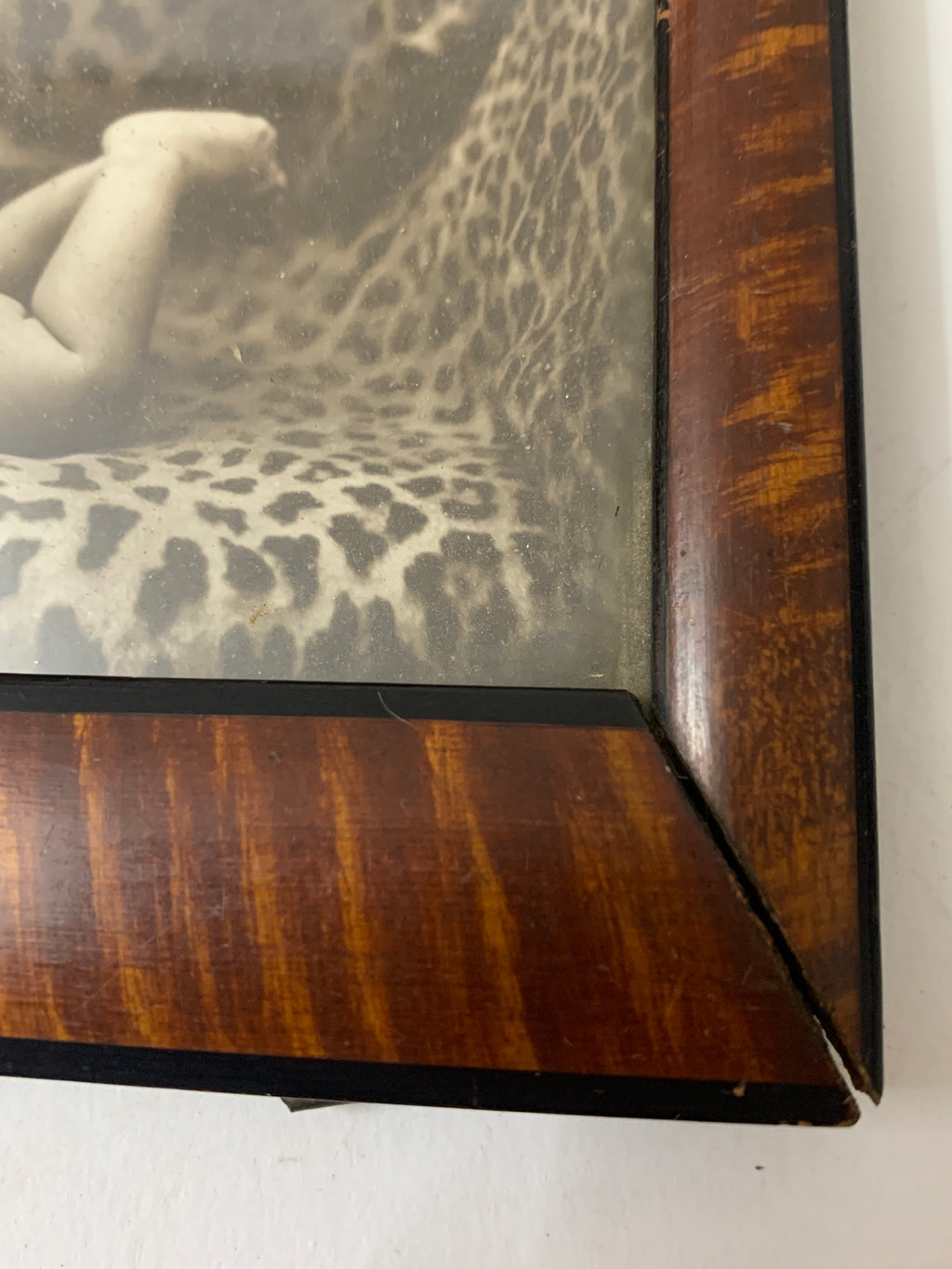 Cornice D'Epoca con Fotografia Antica in Bianco e Nero – Ritratto di Bambino