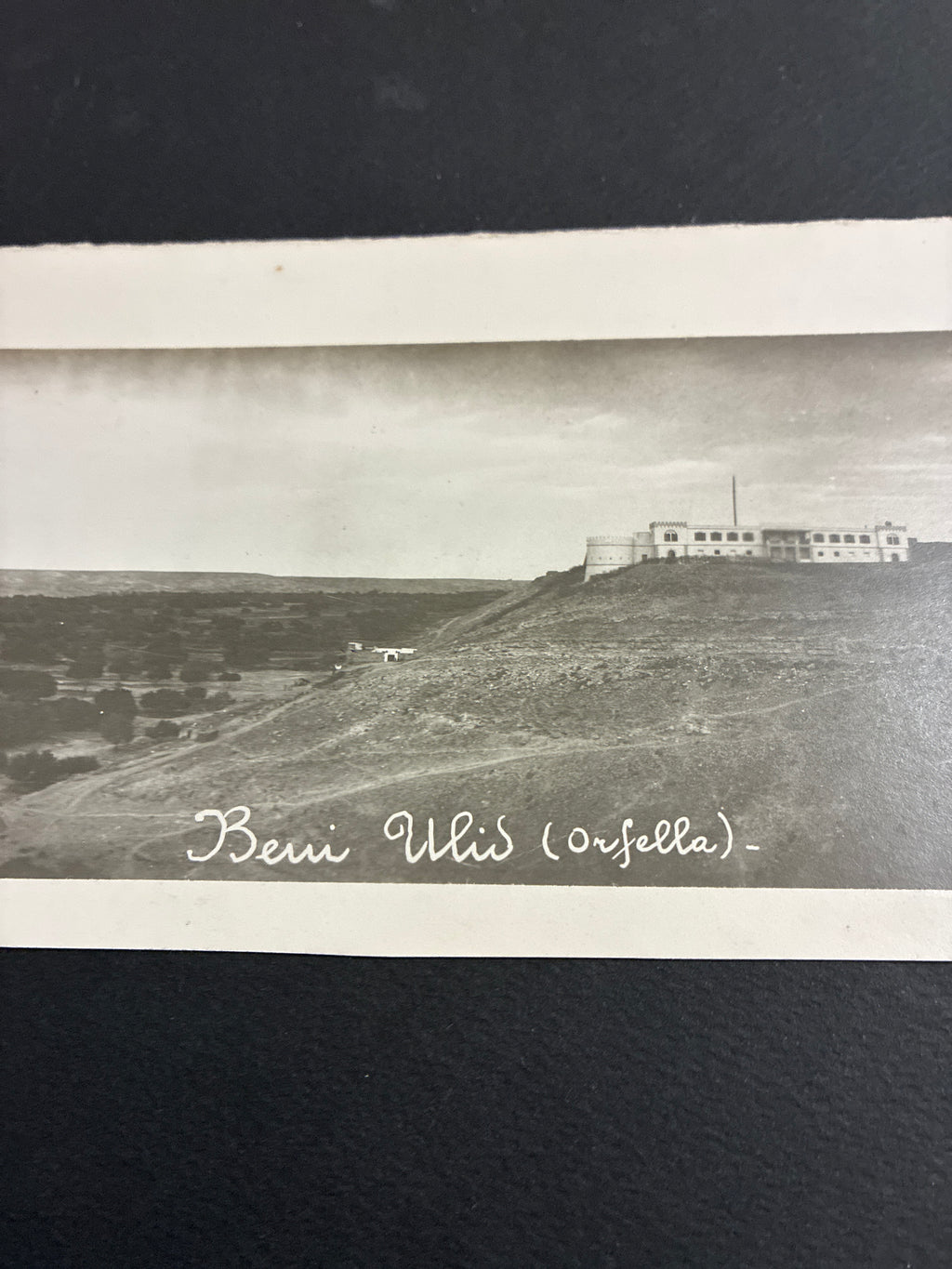 Foto Epoca Libia Bani Walid La Residenza Orfella Studio Giorgini Timbro Fototeca Museo Coloniale Italiano