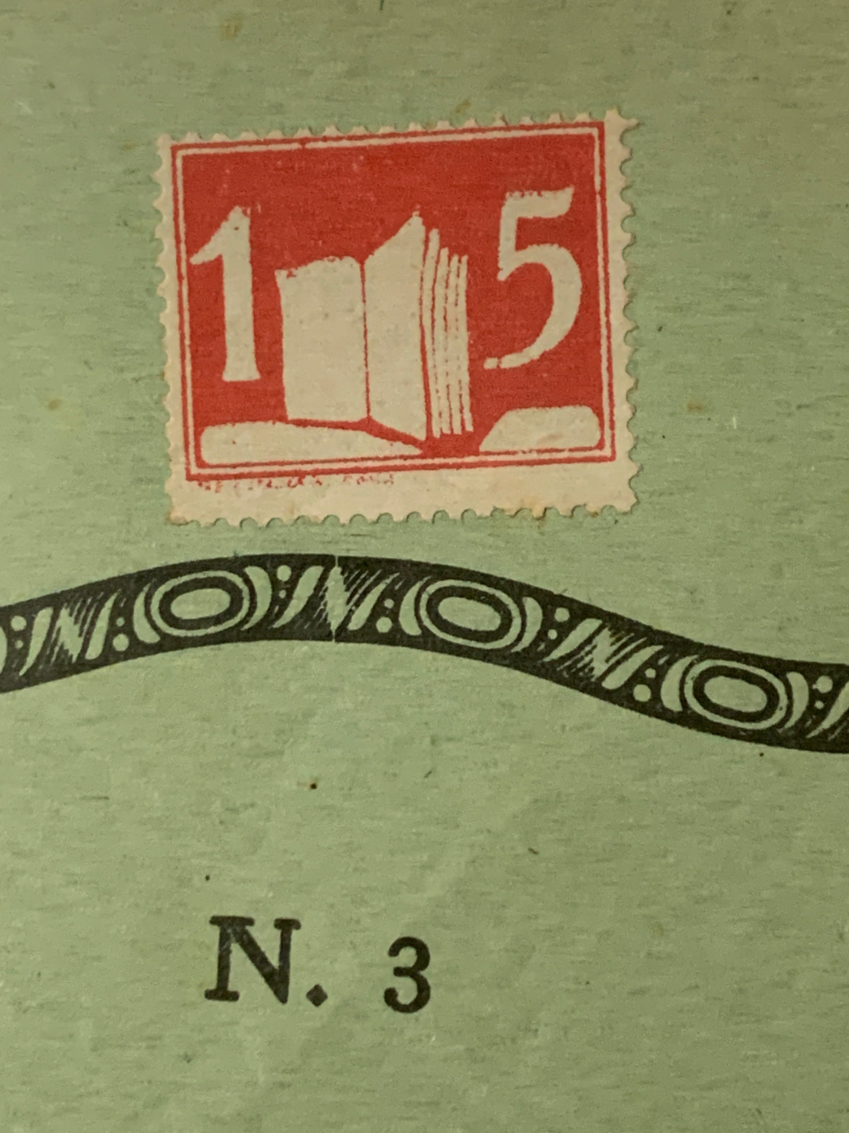 Lotto 2 Quaderni Scolastici D'Epoca Anni 20 30 Scrittura Tedesco Kurrent Marca Bollo