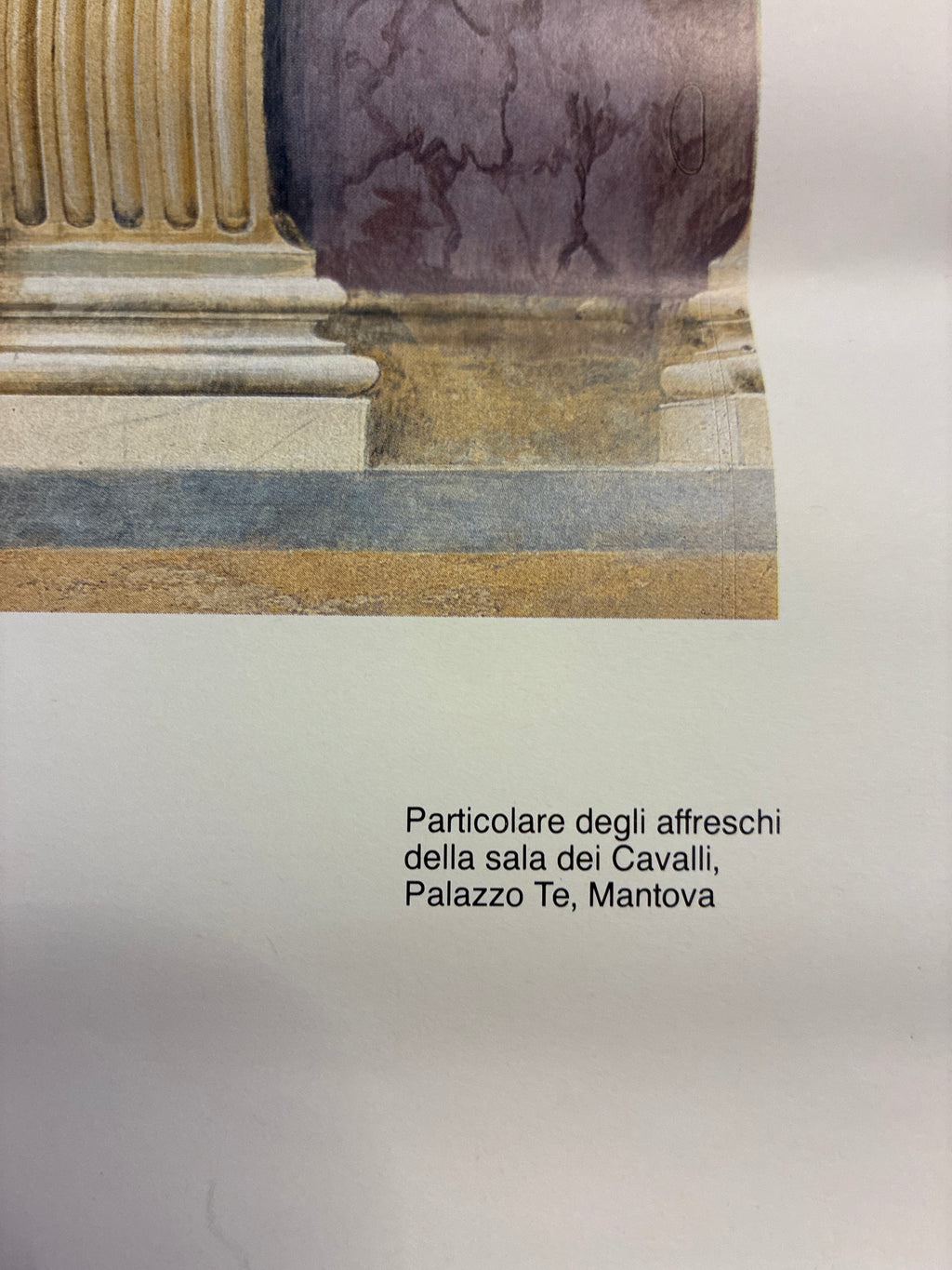 Manifesto Vintage Mostra Giulio Romano - Sala dei Cavalli Palazzo Te