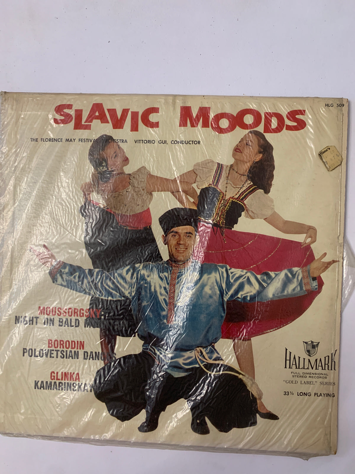 Vinile LP 12" Slavic Moods - Vittorio Gui Florence May Festival Orchestra (Hallmark HLG 509)