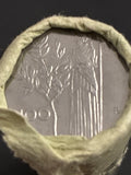 100 Lire Minerva 1974 Rotolino Originale Zecca Sigillato Fior di Conio 50 Pezzi