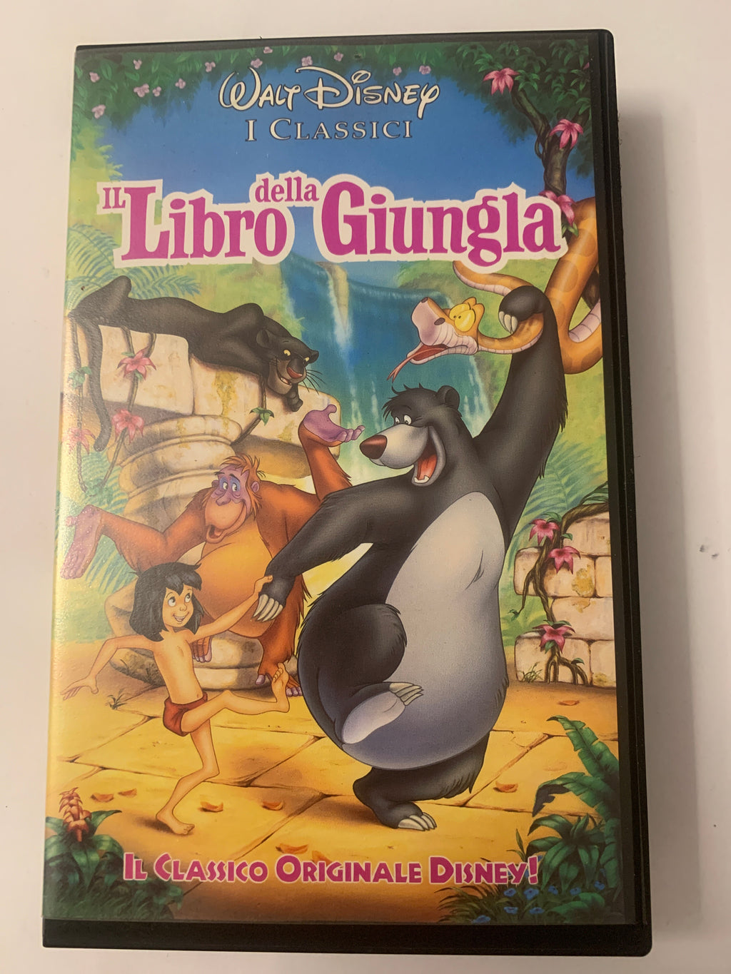 Lotto 2 VHS Walt Disney - Il Libro della Giungla e Il Libro della Giungla 2