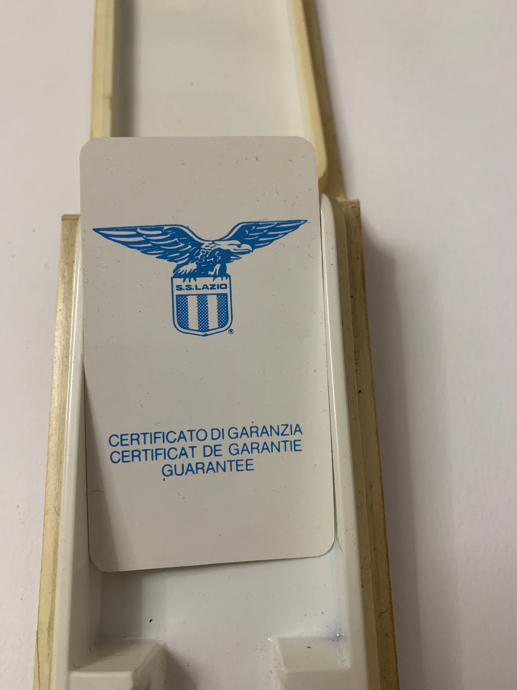Orologio Vintage S.S. Lazio Ufficiale con Scatola e Garanzia Originale
