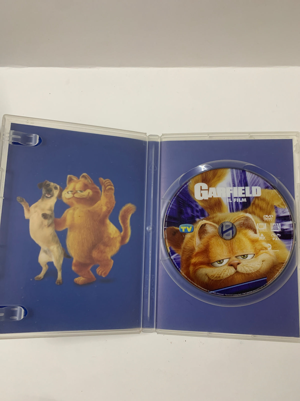 Lotto 2 DVD Film Animazione - Il Gatto con gli Stivali e Garfield Il Film
