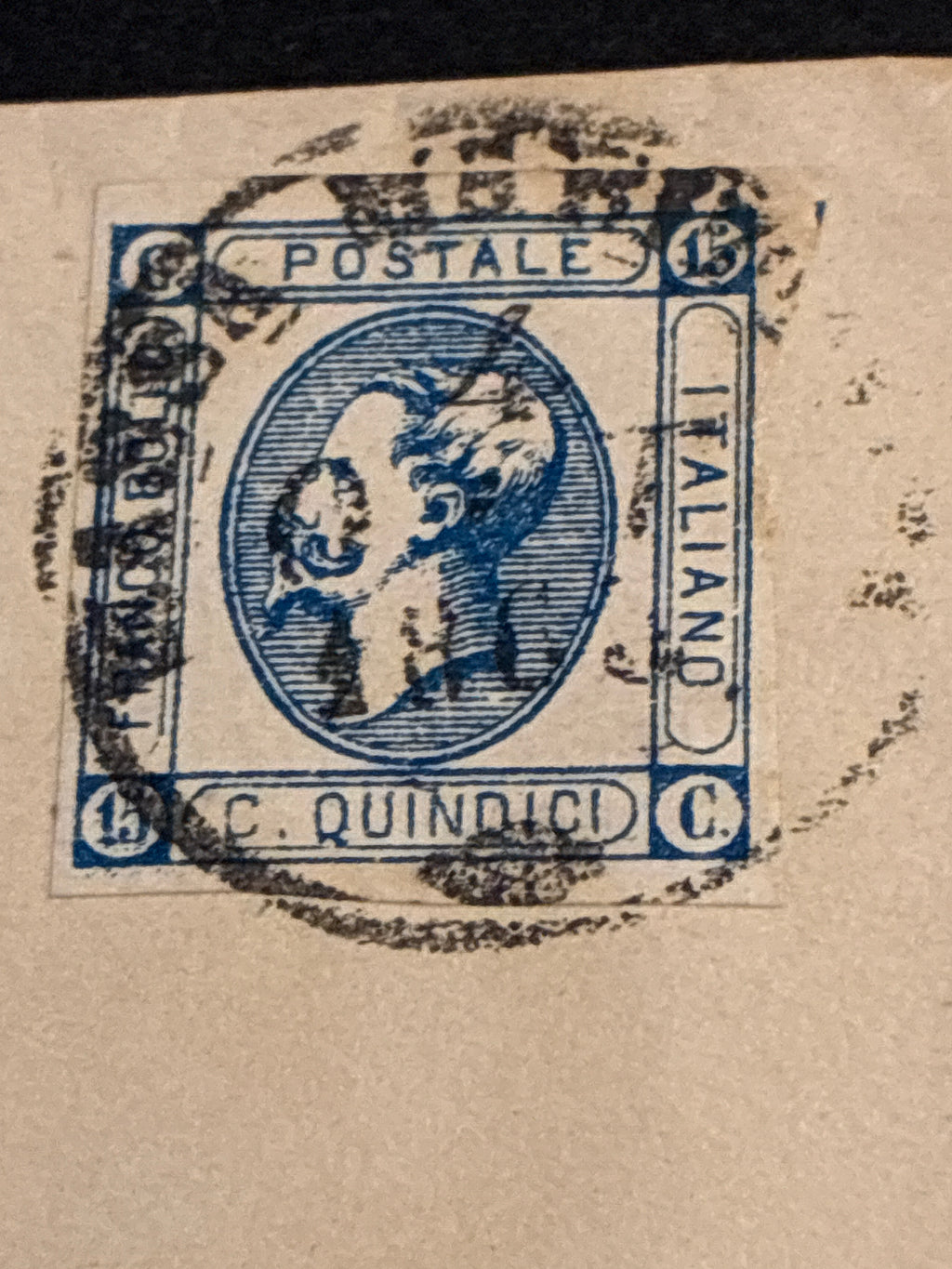 REGNO D'ITALIA 1863 - Lettera da Massa Marittima per Firenze con Timbro di Ambulante Ferroviario