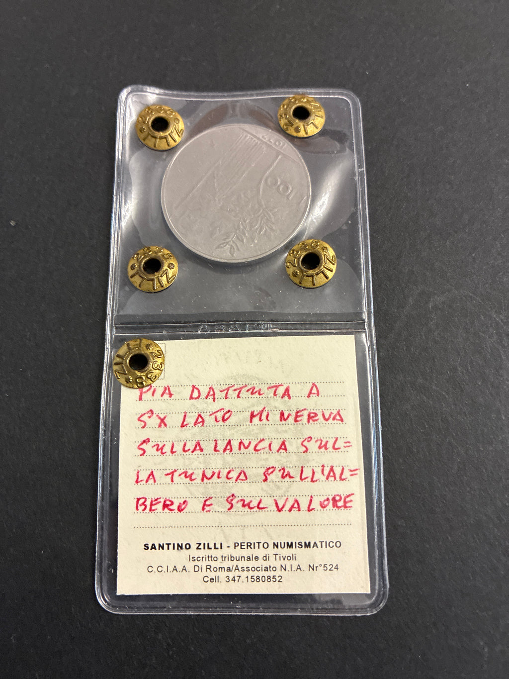 100 Lire 1977 "Slittamento del Tondello con Doppia Battuta" -