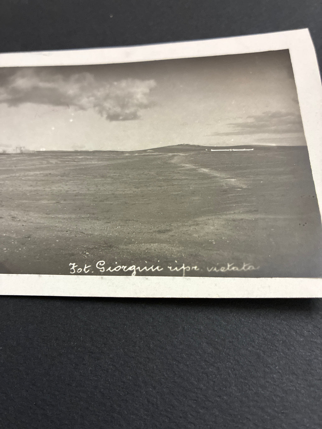 Foto Epoca Libia Tarhuna Panorama Del Territorio Studio Giorgini Timbro Fototeca Museo Africa Italiana
