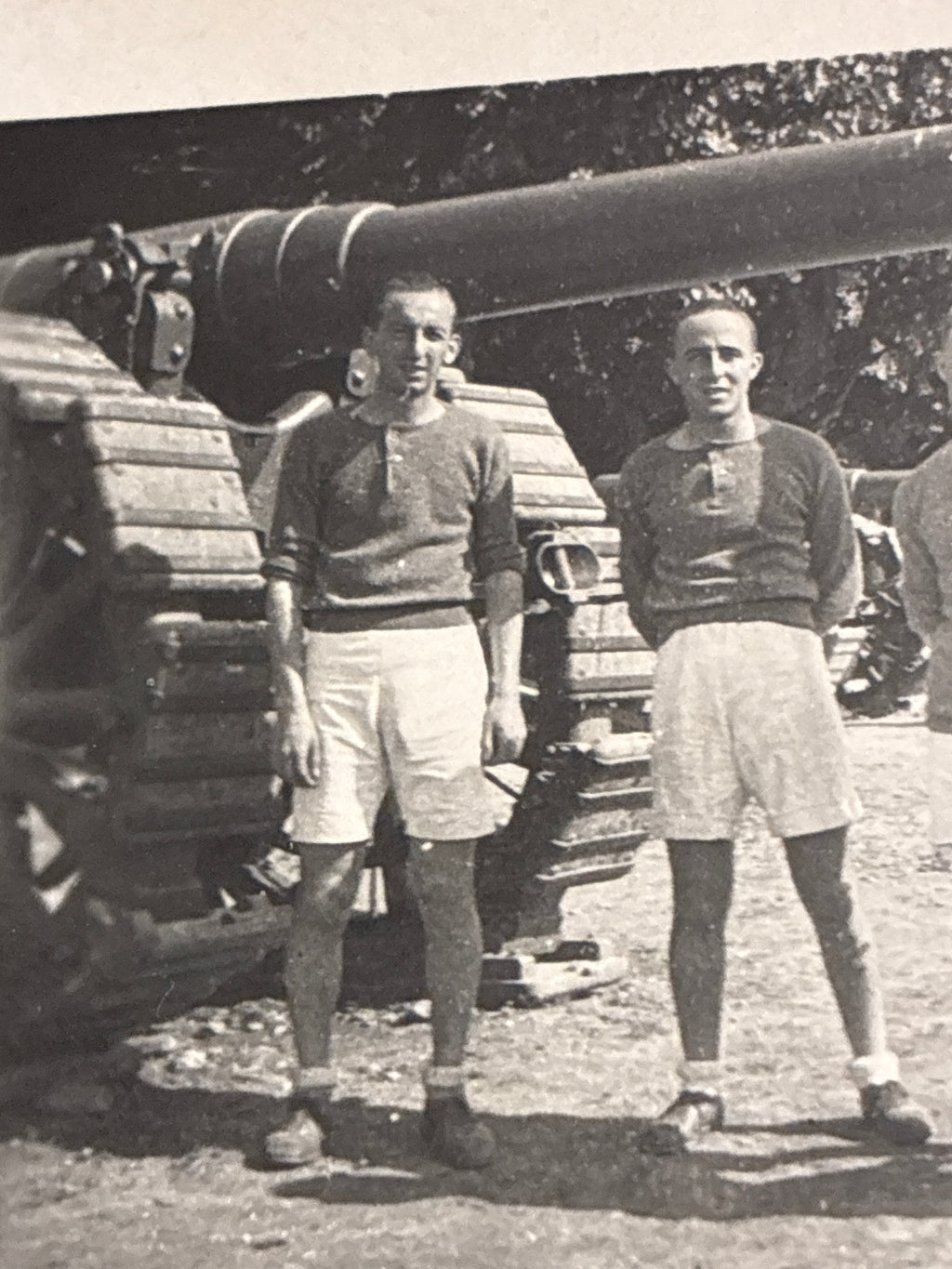 Artiglieria Guardia alla Frontiera Fotografia Epoca 1940 Militari in Tenuta Ginnica GAF 305