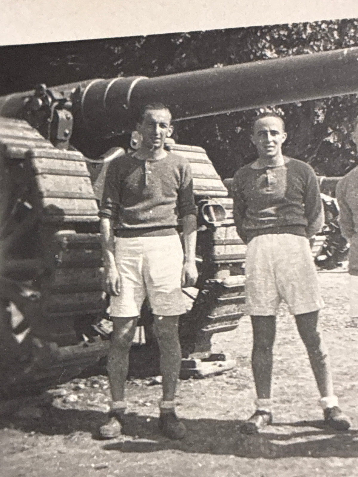 Artiglieria Guardia alla Frontiera Fotografia Epoca 1940 Militari in Tenuta Ginnica GAF 305