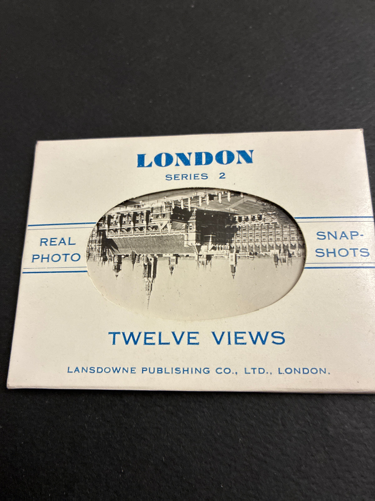 Libretto souvenir vintage "London Series 2 - Twelve Views" (Lansdowne Publishing Co., anni '40/'50)