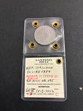 50 Lire 1979 Vulcano - Manca il Segno di Zecca - Periziata BB Zilli - Rif 195