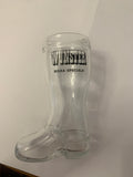 Bicchiere da birra vintage a forma di stivale Von Wunster Birra Speciale