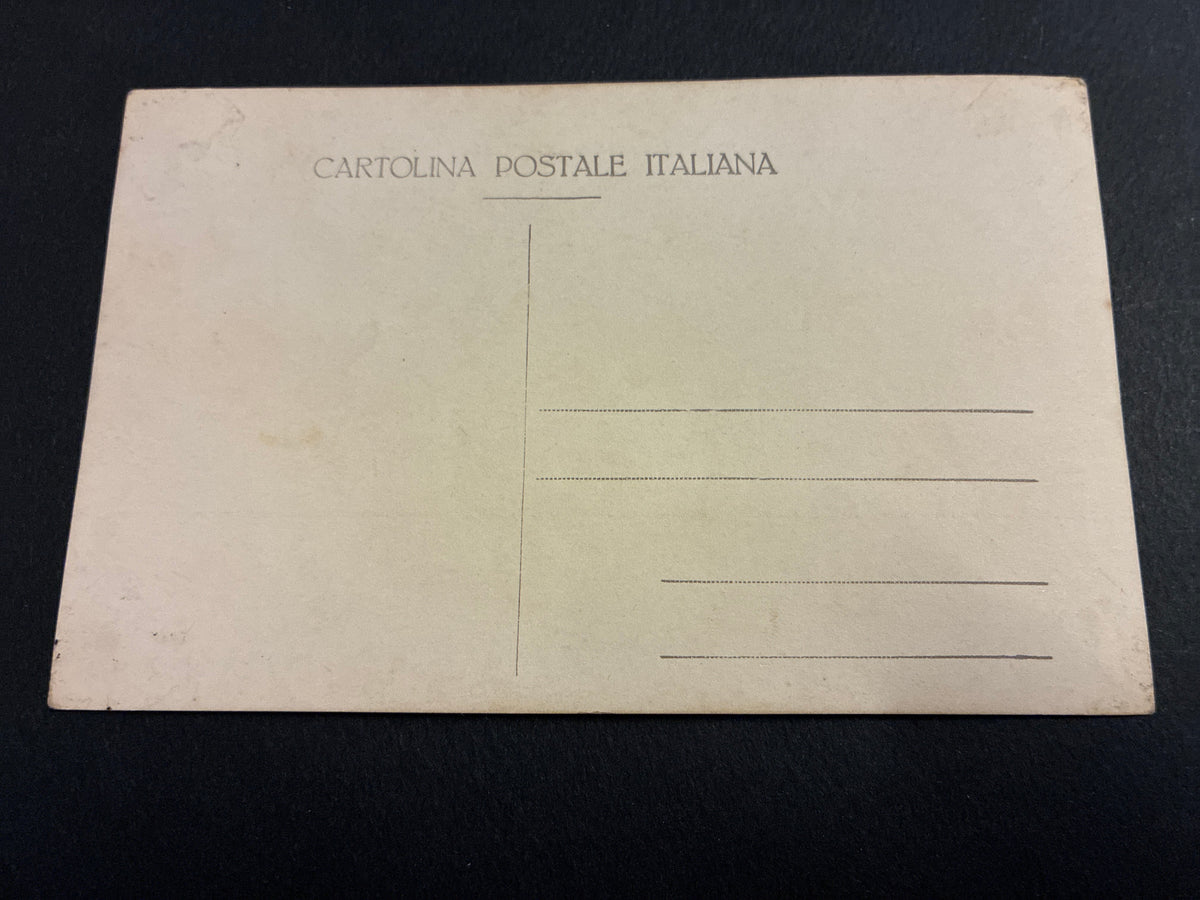 Cartolina Fotografica Militare Epoca Regio Esercito - N. 64 La Carovana Raccolta alle Spalle dell'Artiglieria - Rara Non Viaggiata