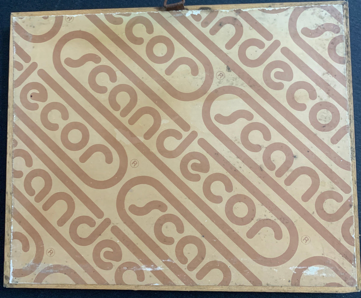 Quadretto Vintage Scandecor – Stampa Ornitologica Uccello e Fiore in Cornice di Legno