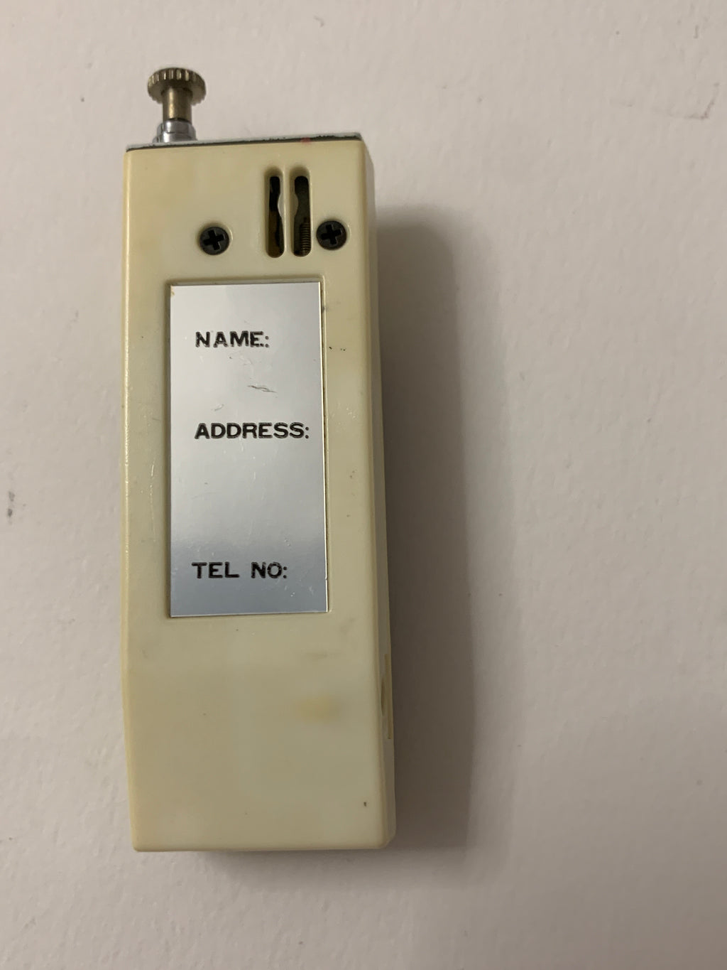 Accendino Vintage Novelty a Forma di Telefono Portatile Anni '80