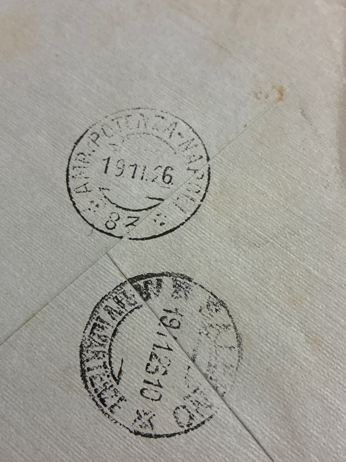 Busta 1926 spedita per espresso a Salerno in tariffa con francobollo commemorativo vii centenario francescano da lire 1,25.