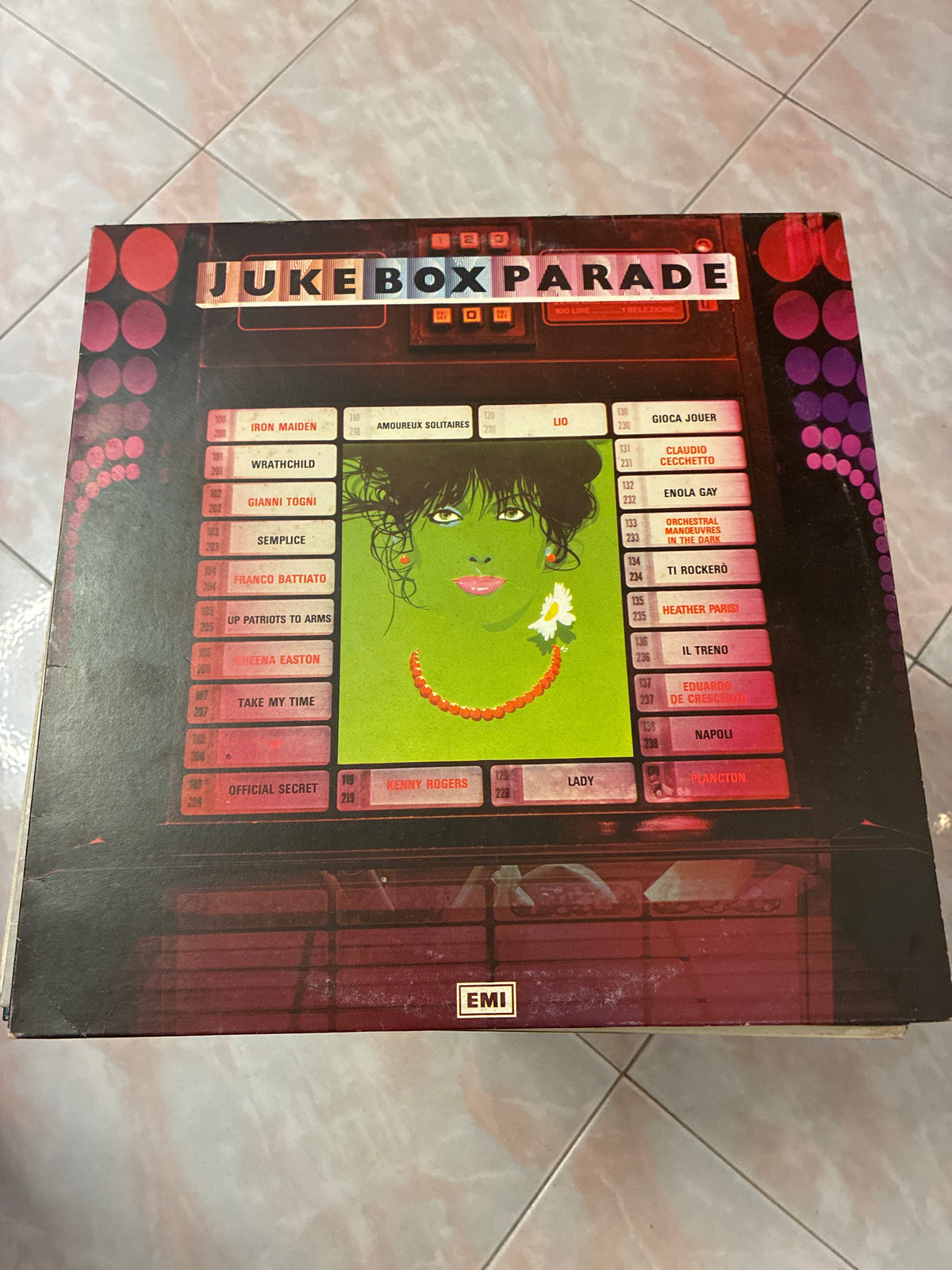 Artisti Vari – "Juke Box Parade" (Edizione originale in vinile LP, 1981 – Etichetta EMI