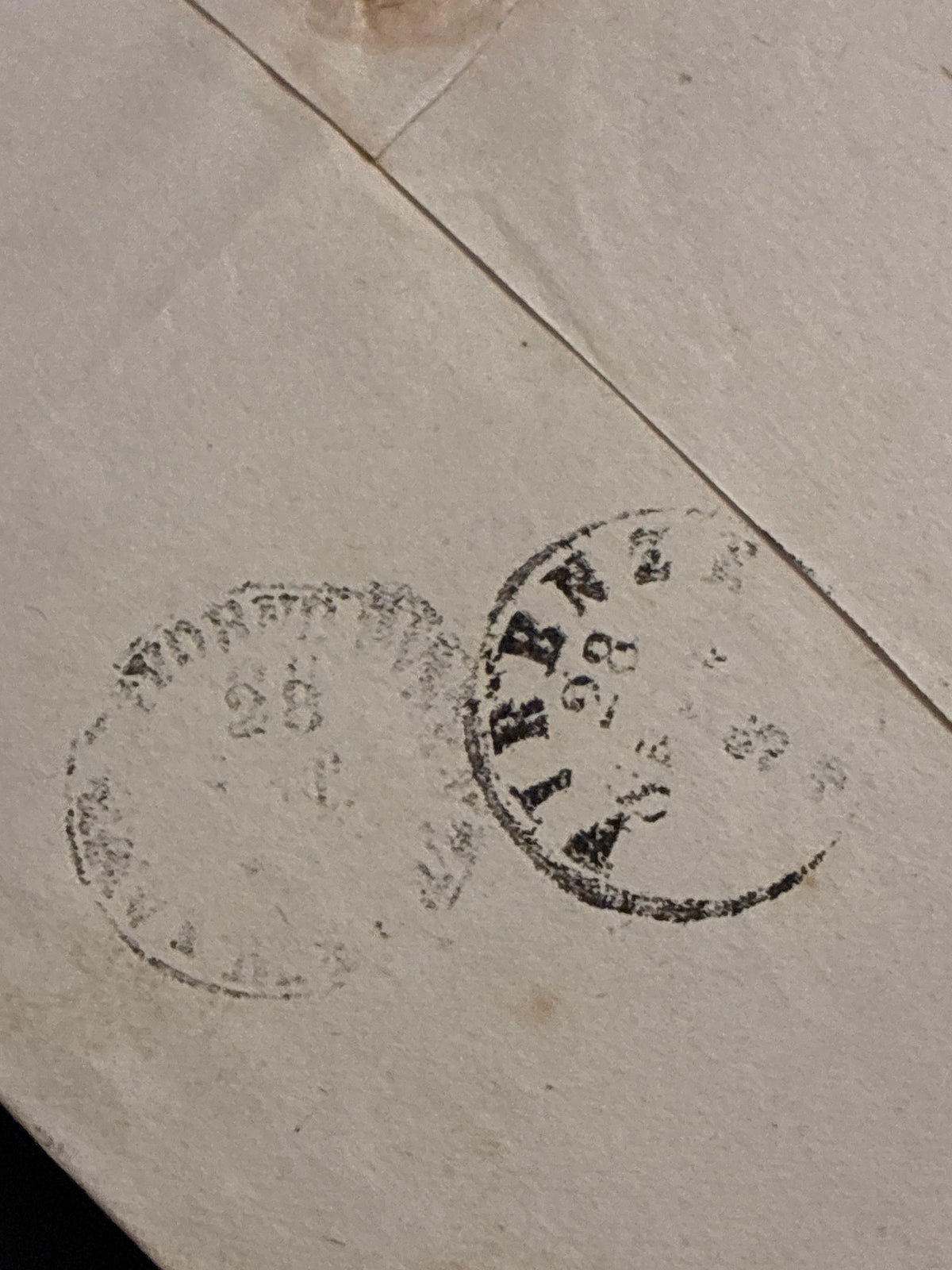 Regno d'Italia 1863 - Lettera da Massa Marittima a Firenze, Francobollo 15c Litografico II Tipo (Sassone 13), Ambulante Ferroviario, Sigla Batini