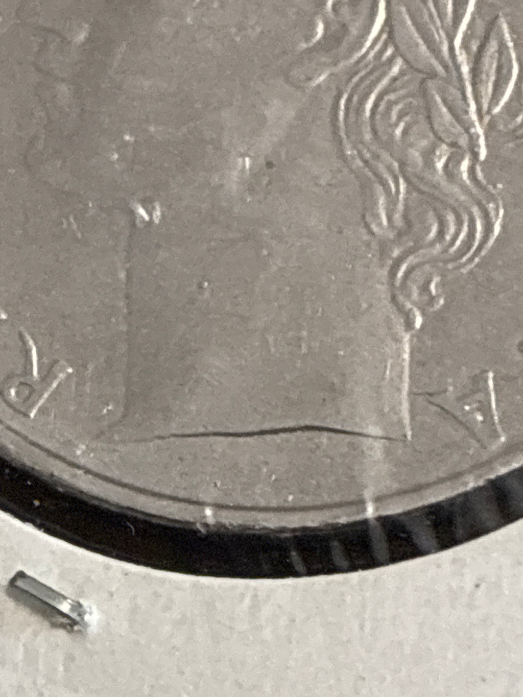 100 LIRE 1965 MINERVA - ERRORE DI CONIAZIONE: SENZA FIRMA INCISORI