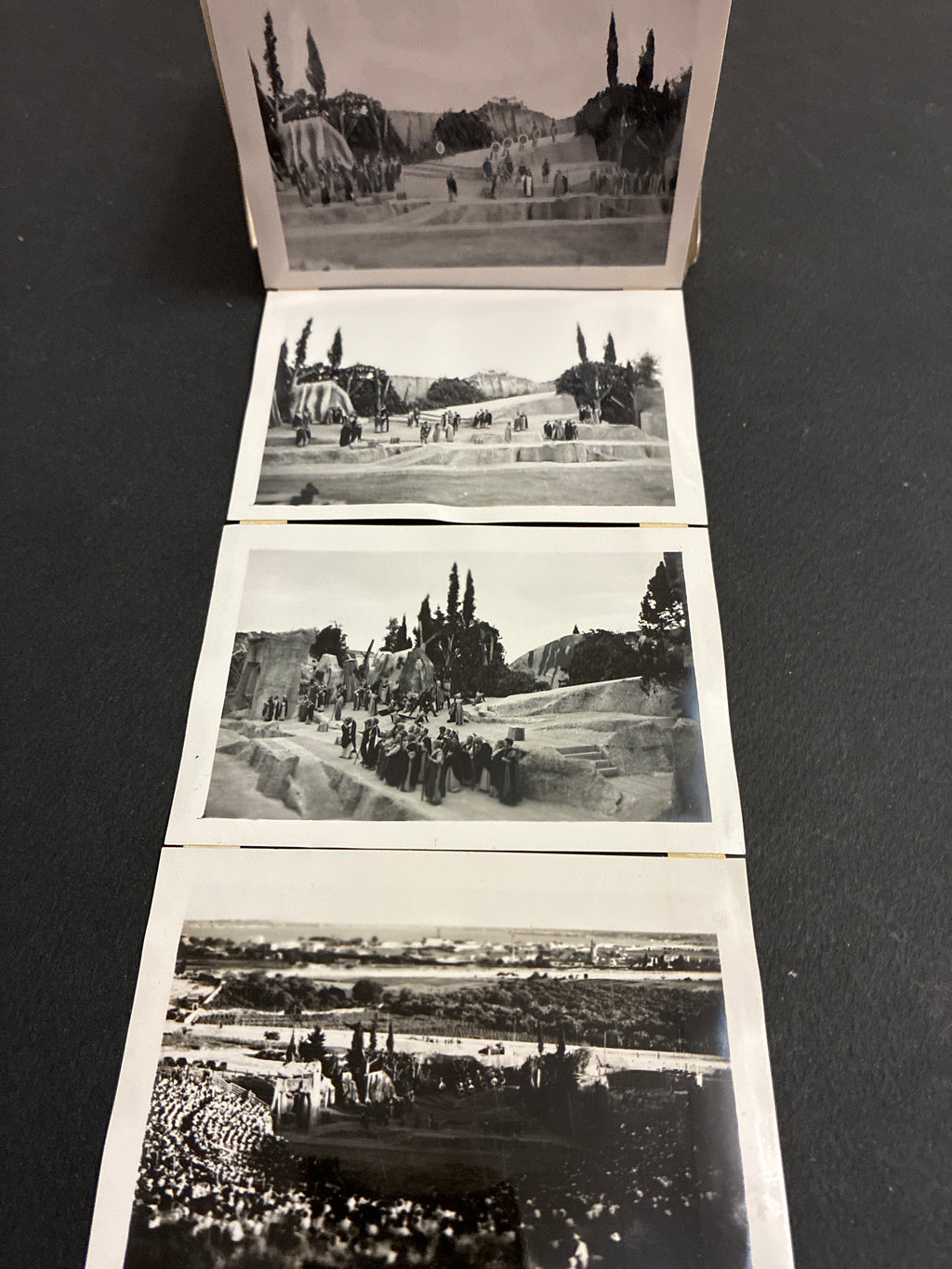 Libretto Cartoline Vintage 1952 "Siracusa Teatro Greco Edipo a Colono" Foto Tinè