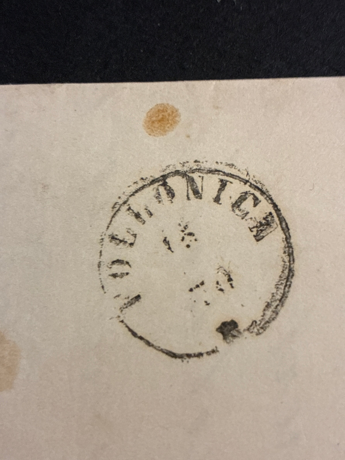 Busta Storia Postale 1874 Collezione Curzio Batini Regno D'Italia Vittorio Emanuele II Francobollo 20 Centesimi Azzurro Timbro Montieri Grosseto Arrivo Follonica Da Collezione
