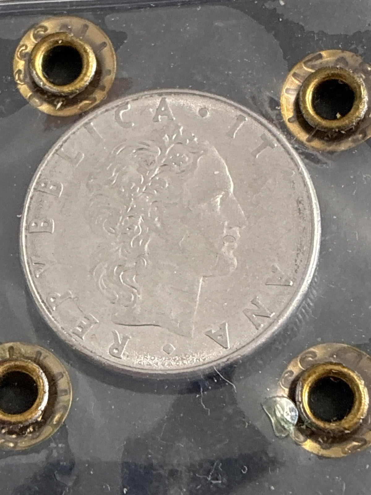 Moneta 50 Lire 1978 BB con errore di conio periziata Zilli.
