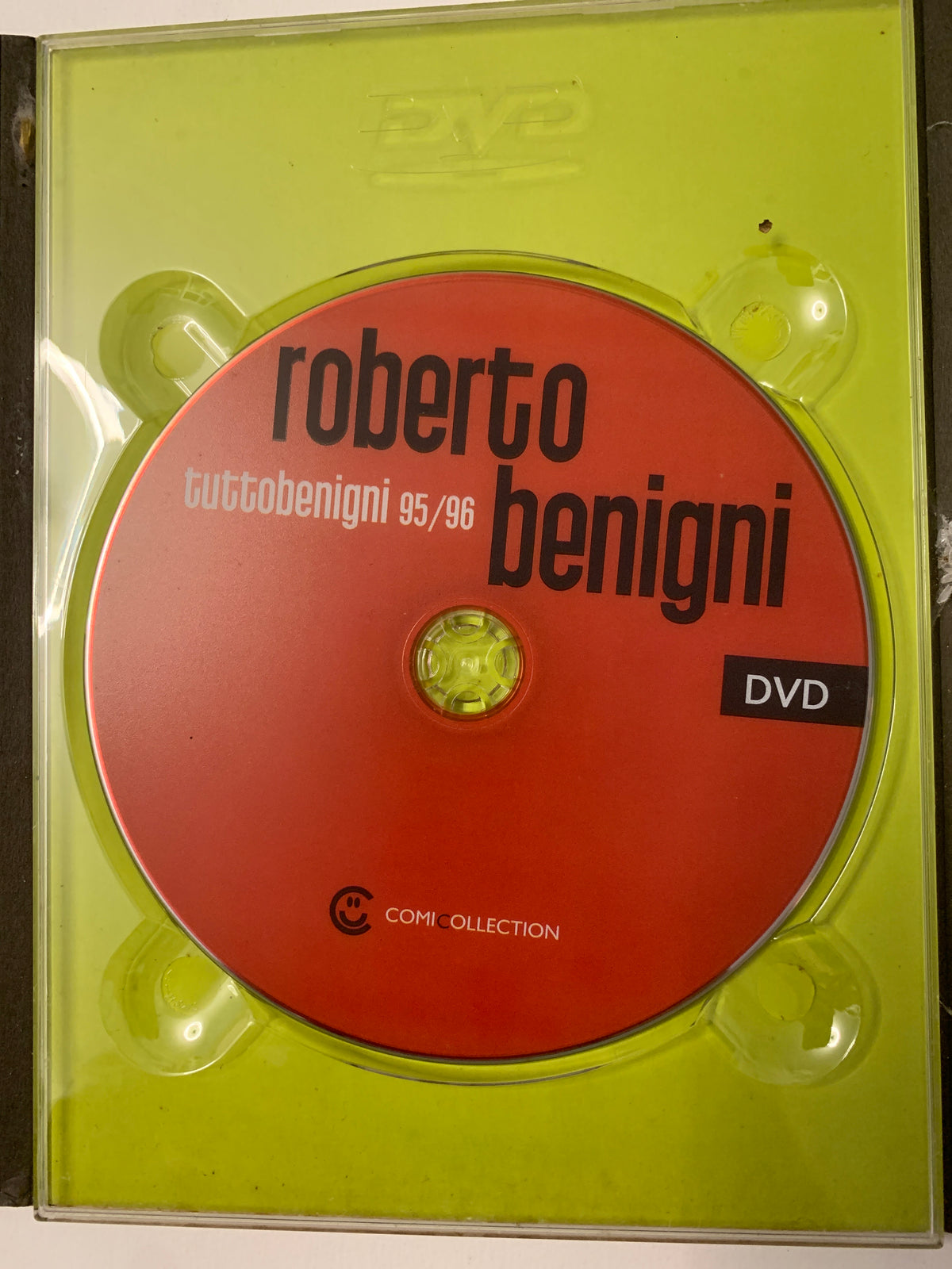 DVD "Tuttobenigni 95/96" – Roberto Benigni (Collana Comicollection)