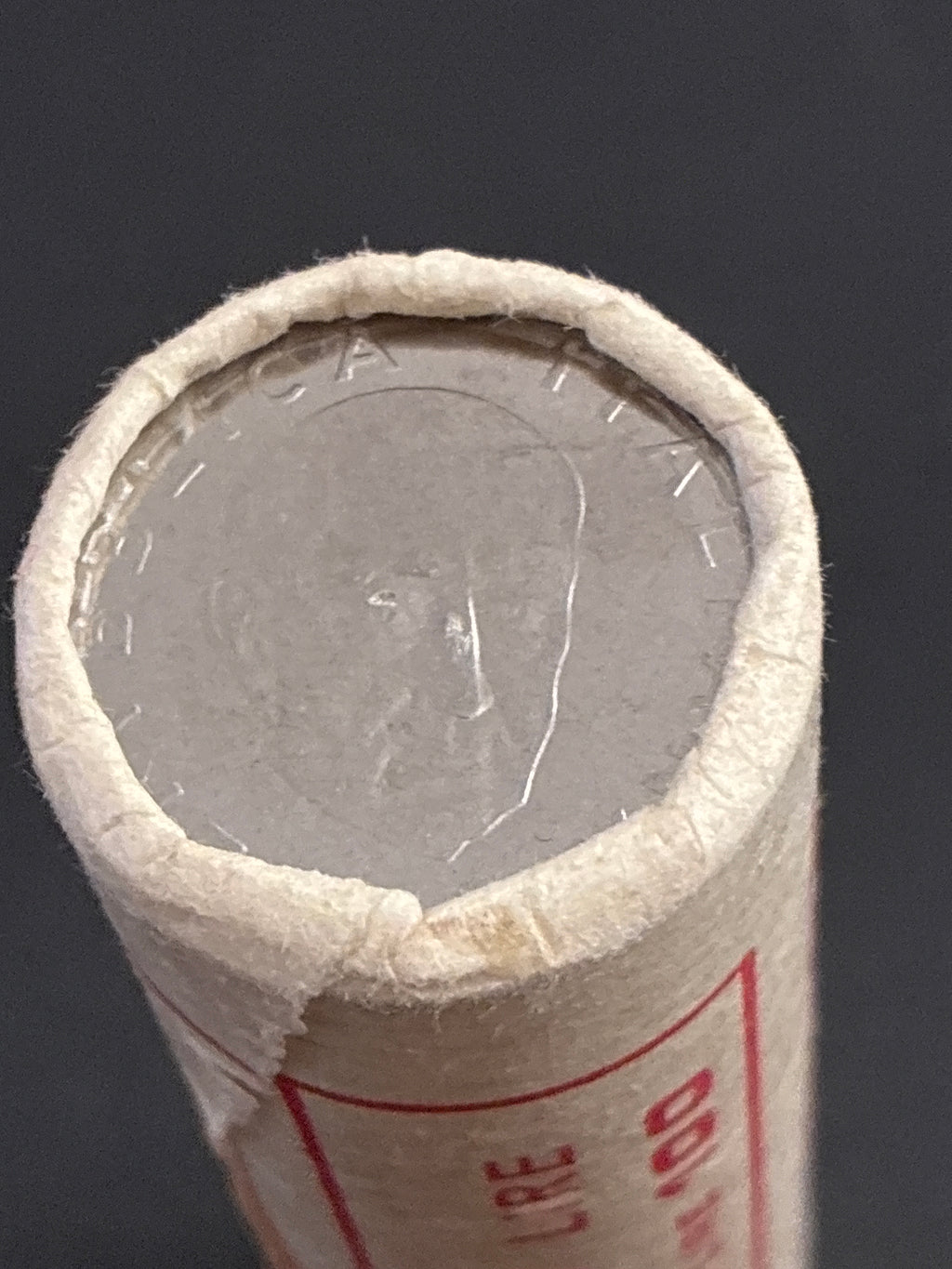 100 Lire Marconi 1974 Rotolino Originale Zecca Sigillato Fior di Conio 50 Pezzi Commemorativa