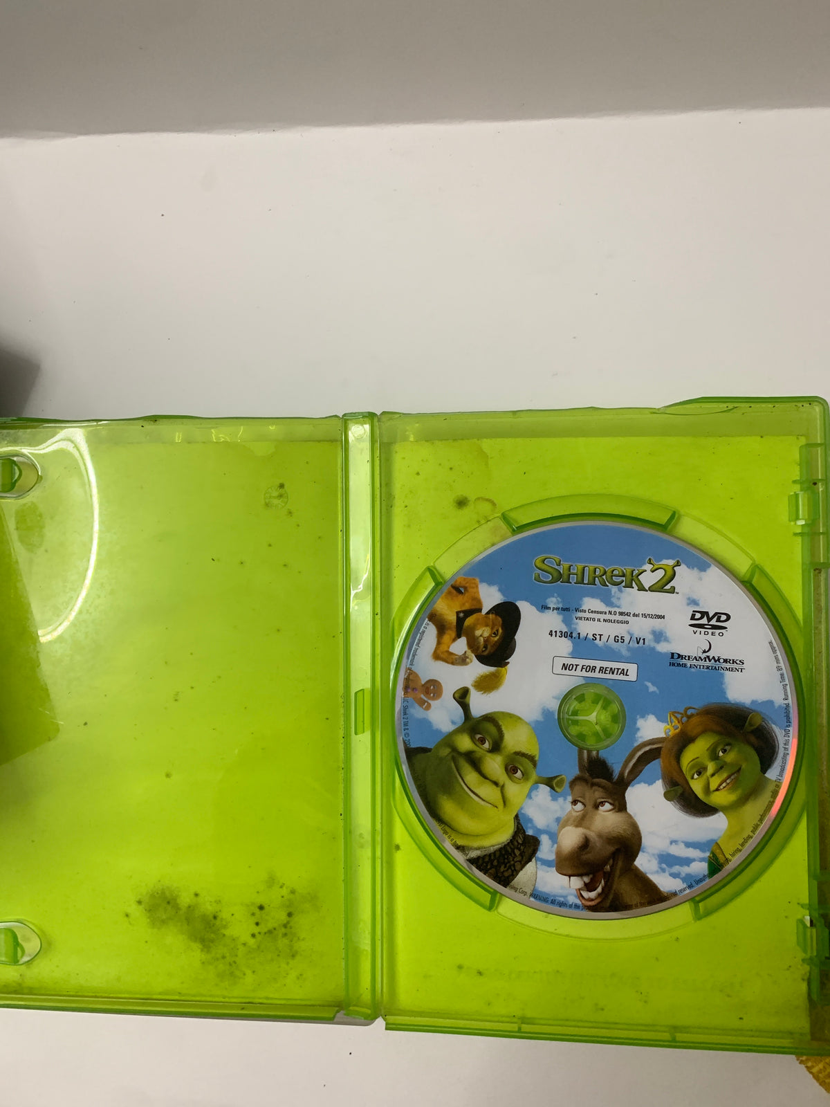 Lotto 2 DVD Film Animazione - Shrek e Shrek 2
