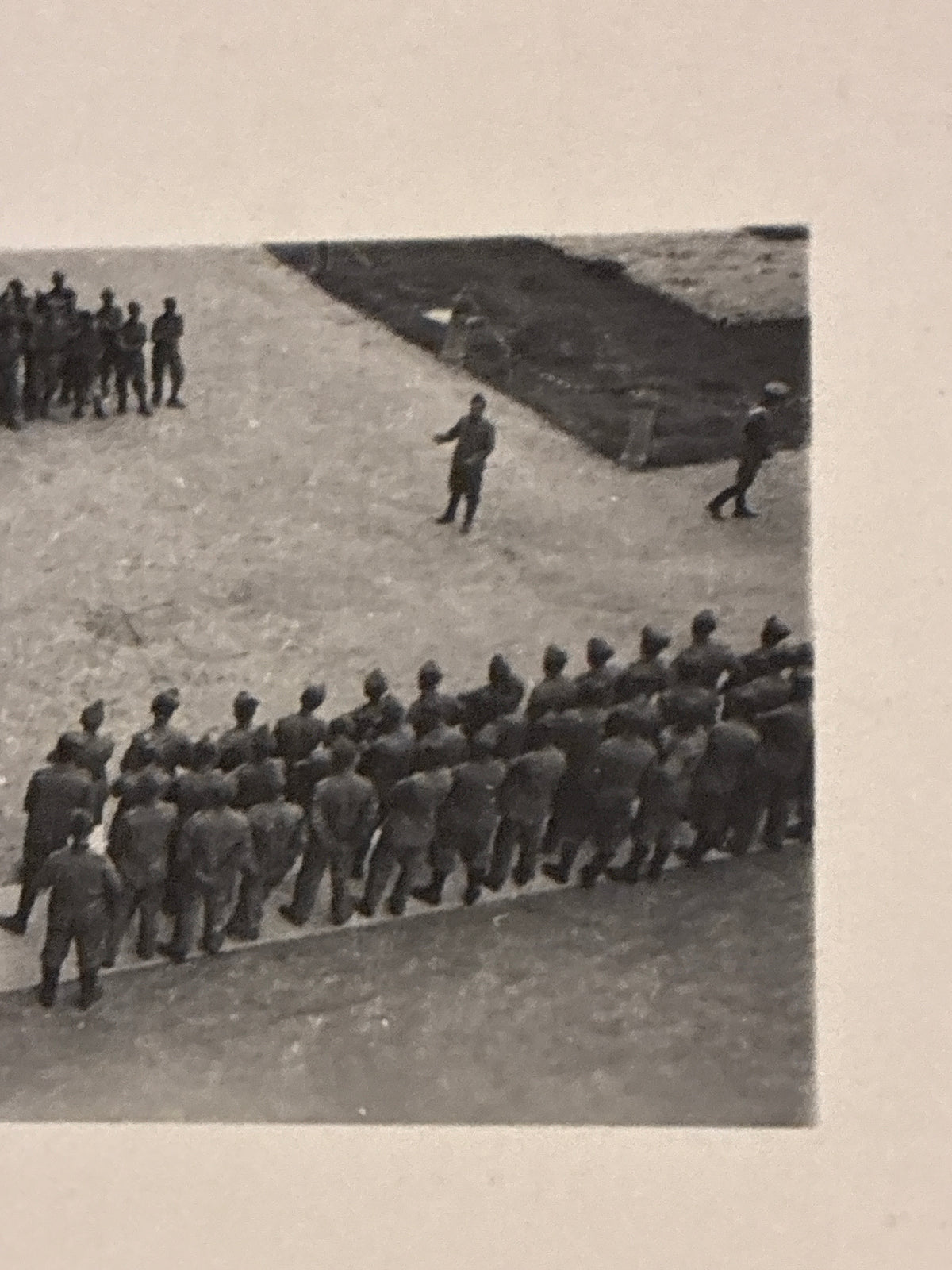 FOTO MILITARE D'EPOCA SCHIERAMENTO REPARTO GUARDIA DI FINANZA ARCHIVIO CARLO DABALÀ