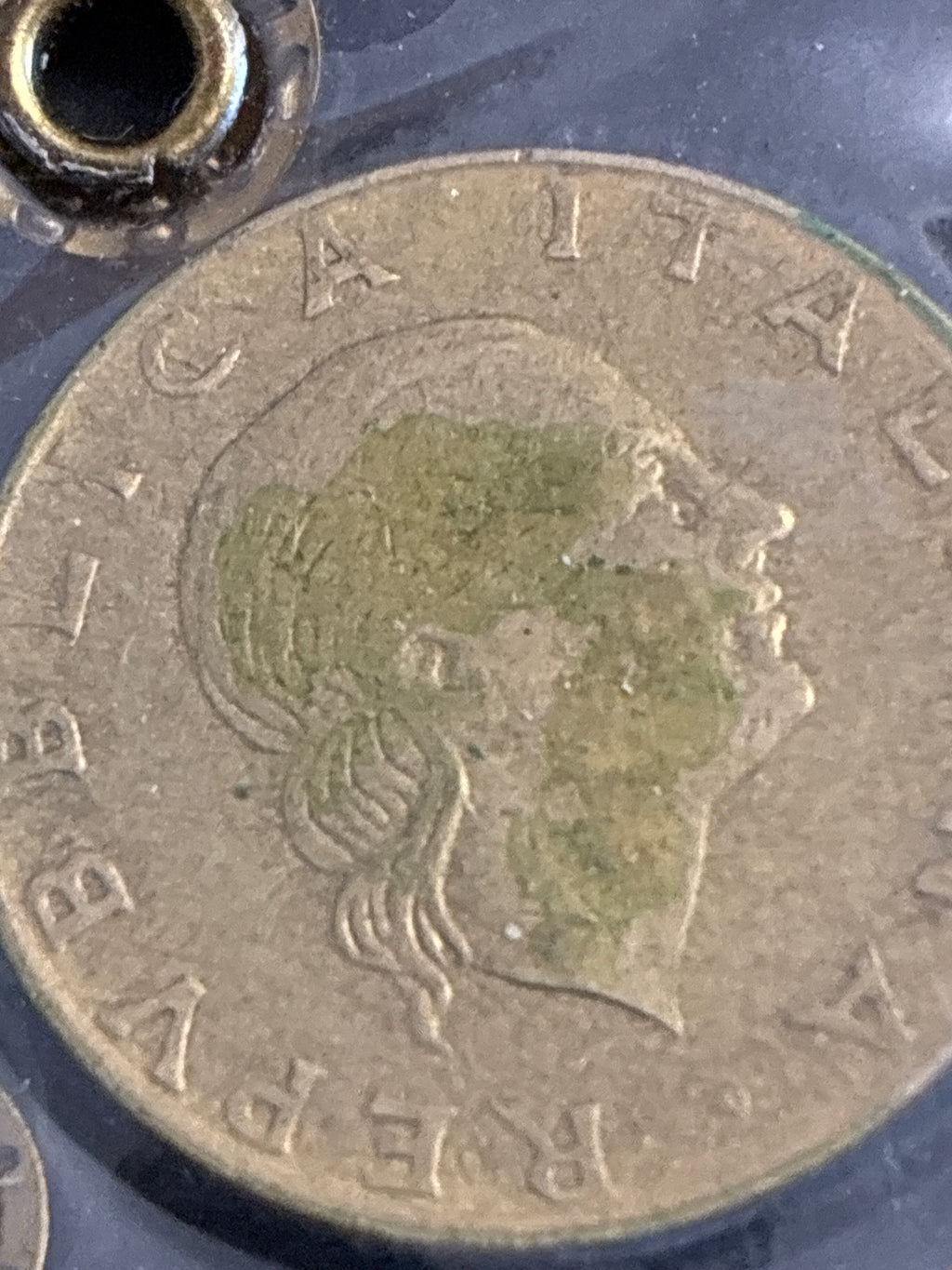 200 Lire 1979 "Lavoro" Errore Testa Pelata e Depressione sulla Lettera I in Perizia BB