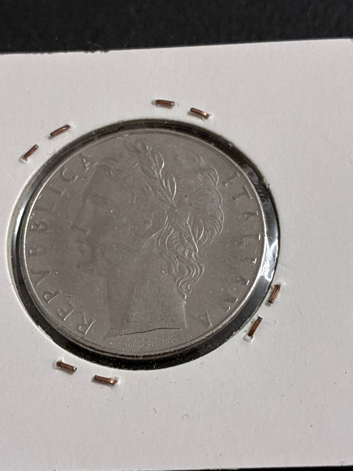 100 Lire 1978 Minerva Repubblica Italiana - Errore di conio Asse Ruotato di 90°