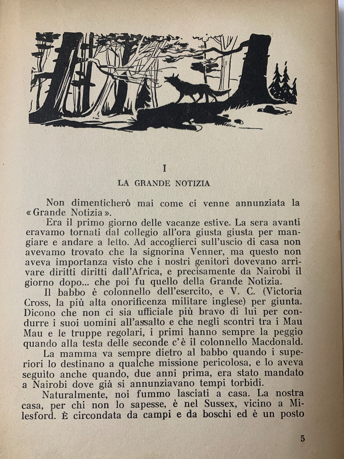 Libro "La pattuglia degli audaci" - M. Baker - Salani Editore (Ore d'Oro, 1961)