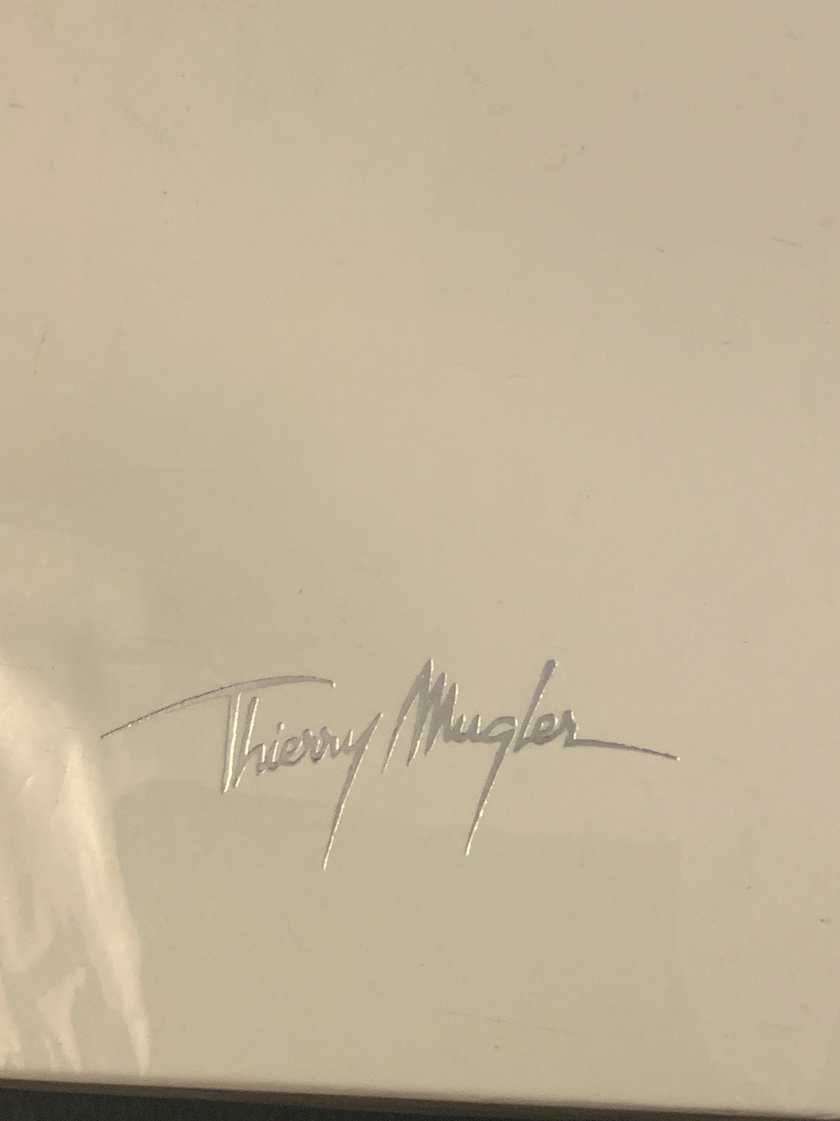 VHS Vintage "Best of Thierry Mugler" Sigillata - Videocassetta Promo Omaggio SIAE Moda